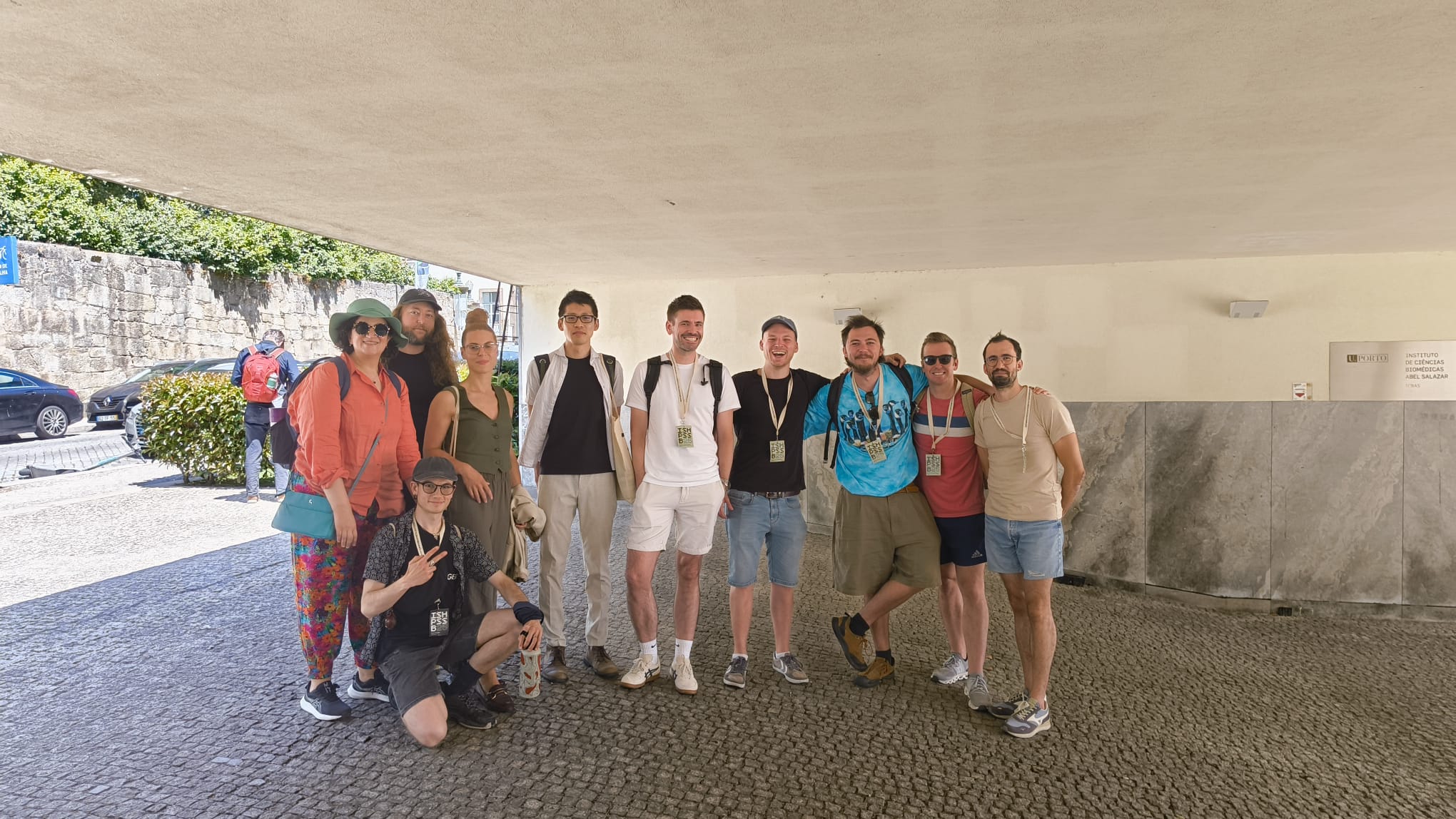 Group photo of Protocollege members at the ISHPSSB 2025 Conference in Porto
